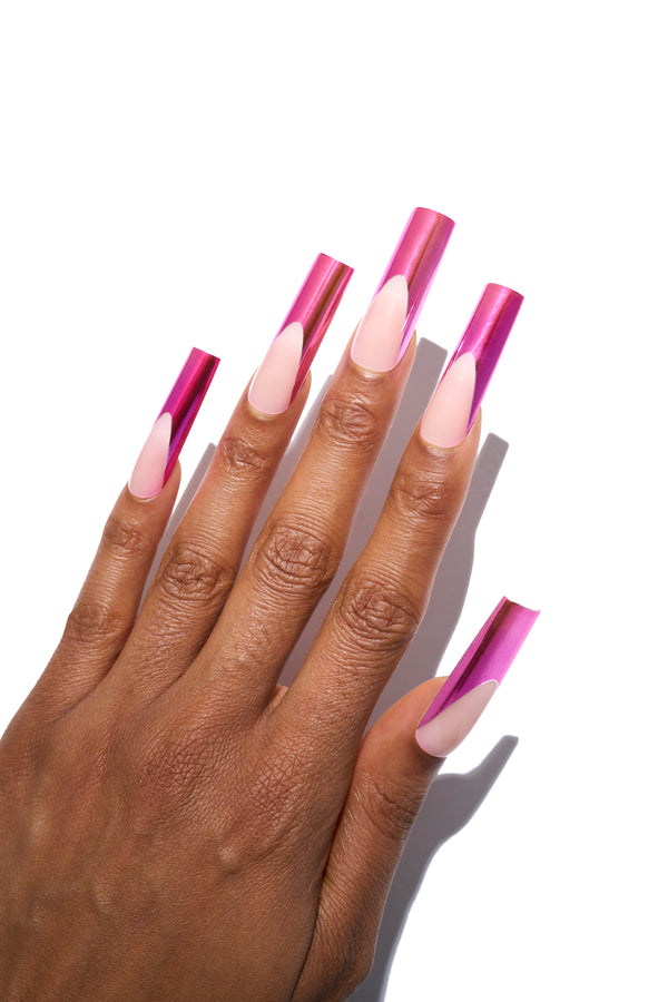 On My Tippies in Square - Cosmic Pink - XL