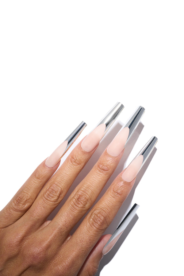 On My Tippies in Coffin - She’s Platinum - XXL