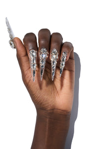 Majesty in Stiletto - Princess Cut - XL Small