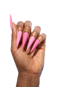 Majesty in Stiletto - Cotton Candy Quartz - XXL Small