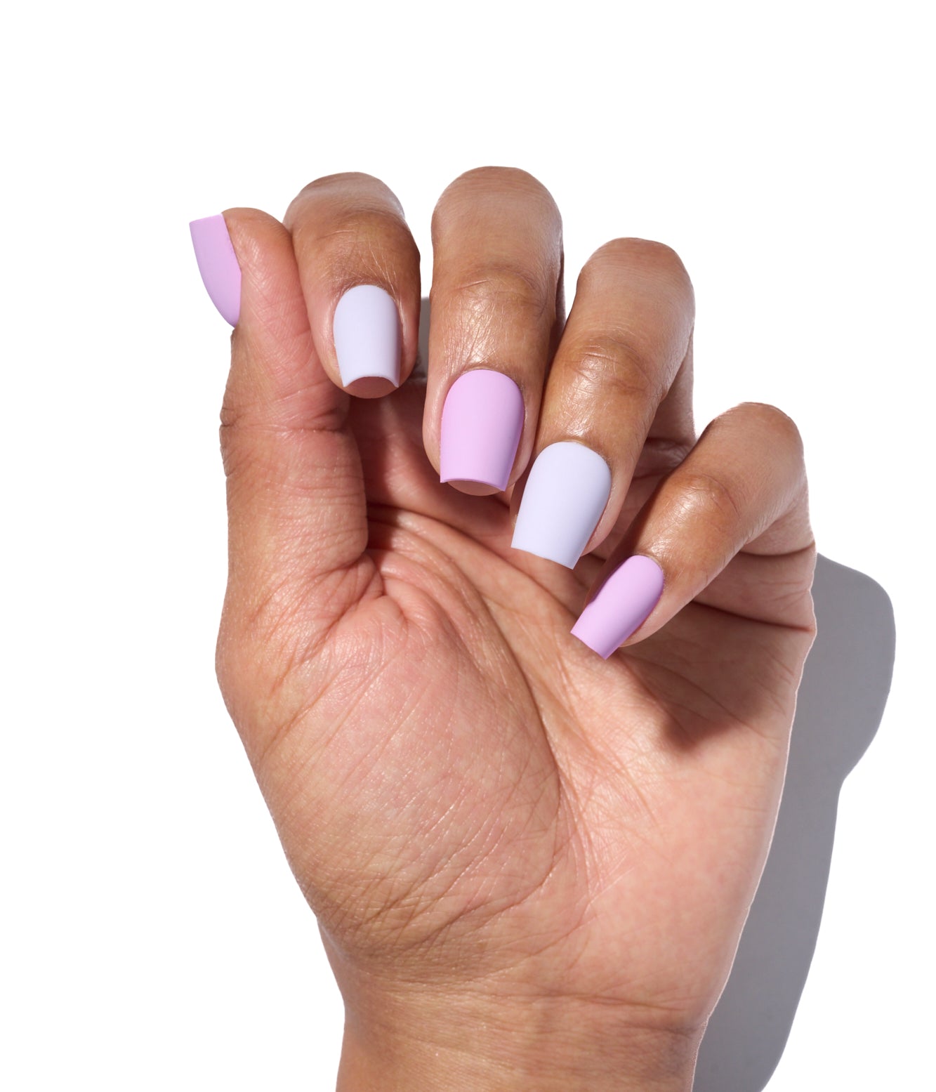Moment 4 Mattes in Coffin - Ultra Violet - S – Pink Friday Nails