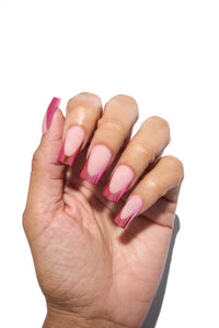 On My Tippies in Almond - Cosmic Pink - M