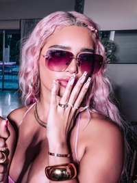 Pardon My French in Coffin - The Pinkprint - M